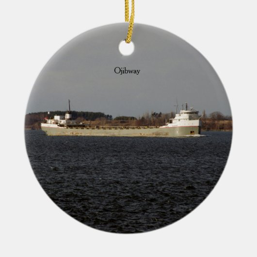 Ojibway Keramisch Ornament (Voorkant)