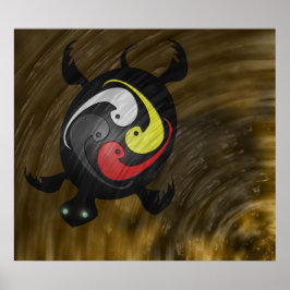 Ojibway Miskwaa desi Poster