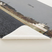 Ojibway sherpa blanket sherpa deken (3/4)