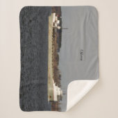 Ojibway sherpa blanket sherpa deken (Voorkant)