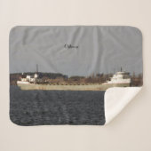 Ojibway sherpa blanket sherpa deken (Voorkant (horizontaal))