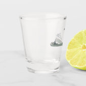 Ojibway shot glas (Links)