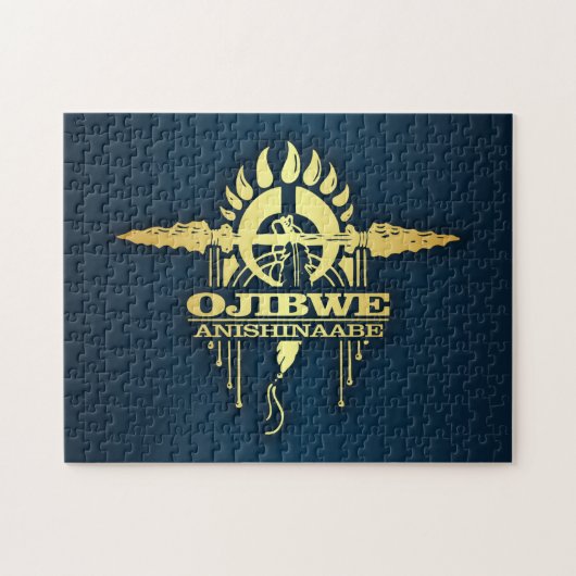 Ojibwe 2 legpuzzel (Horizontaal)