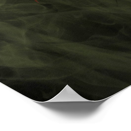 Ojibwe Asabikeshiinh Poster (Hoek)