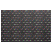 Ojibwe Black Floral Pattern Stof (Yard (91,4 cm))
