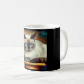 Ojos Azules Cat Koffiemok (Voorkant rechts)