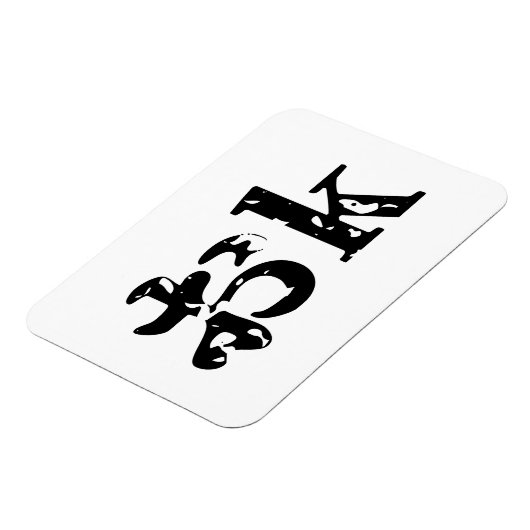 OK おk ~ Japans Katakana Language Magneet (Linkerzijde)
