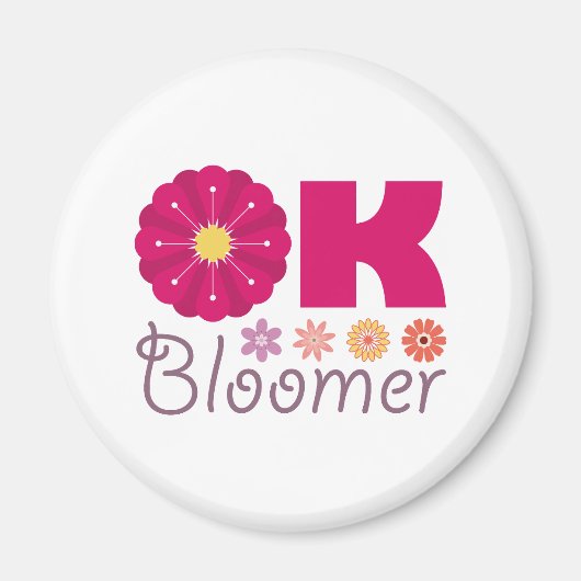 Ok Bloomer Magneet (Voorkant)