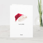 OK Boomer Bad Santa Funny Christmas Kaart (Achterkant)