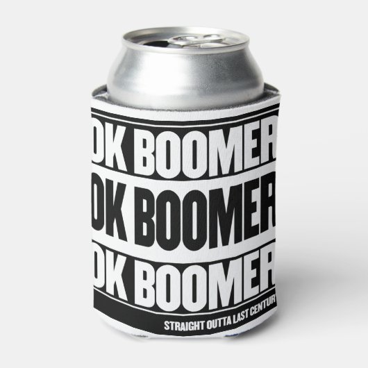 OK Boomer Blikjeskoeler (Blikje Voorkant)