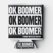 OK Boomer Blikjeskoeler (Voorkant)
