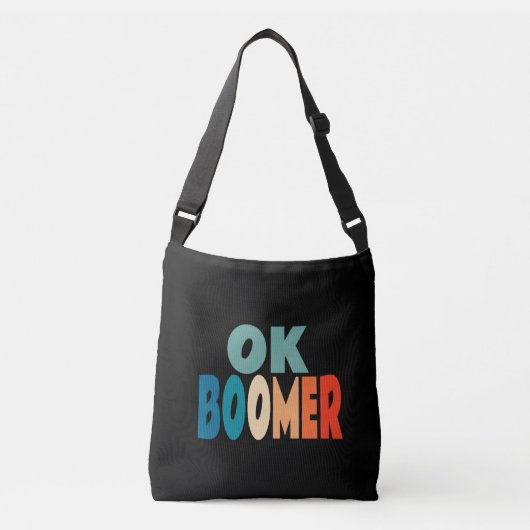 Ok Boomer Crossbody Tas (Voorkant)