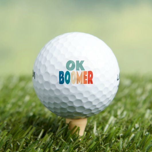 Ok Boomer Golfballen (Insitu Shirt)