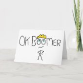 OK Boomer Kaart (Voorkant)