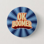 OK Boomer Ronde Button 5,7 Cm (Voorkant)