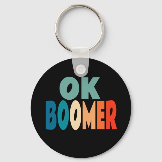 Ok Boomer Sleutelhanger (Voorkant)