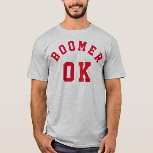 OK Boomer T-shirt (Voorkant)