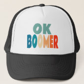 Ok Boomer Trucker Pet (Voorkant)