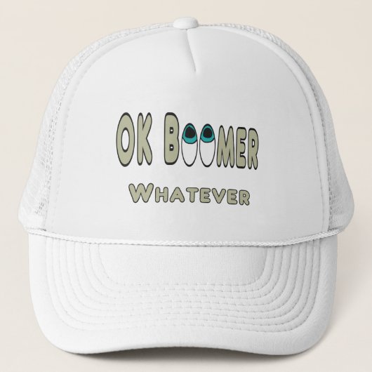 OK Boomer Trucker Pet (Voorkant)