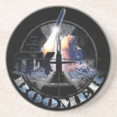 OK BOOMER US Navy Nuclear Sub Force Zandsteen Onderzetter (Voorkant)