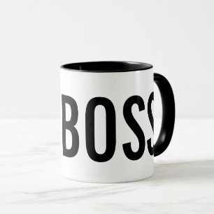 OK BOSS grappige koffiemok cadeau voor werknemer Mok