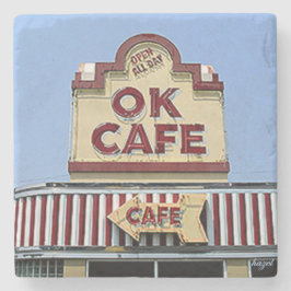 OK Cafe, OK Cafe Atlanta, OK Cafe Stenen Onderzetter