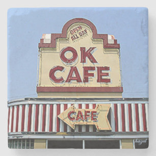 OK Cafe, OK Cafe Atlanta, OK Cafe Stenen Onderzetter