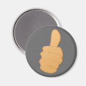 ok Daumen hoch thumb up Magneet (Voorkant / Achterkant)