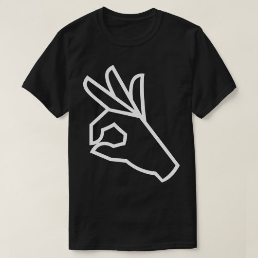 OK emoji T-shirt (Design voorkant)