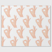 OK Fingers Cadeaupapier (Vlak)