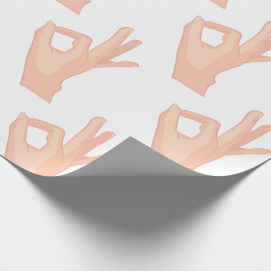 OK Fingers Cadeaupapier (Hoek)