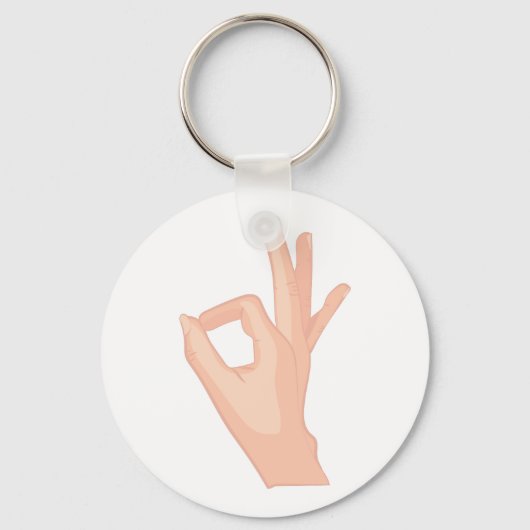 OK Fingers Sleutelhanger (Voorkant)