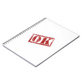 OK Geschreven Notitieboek (Linkerzijde)