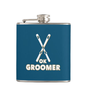 Ok Groomer Skis Heupfles