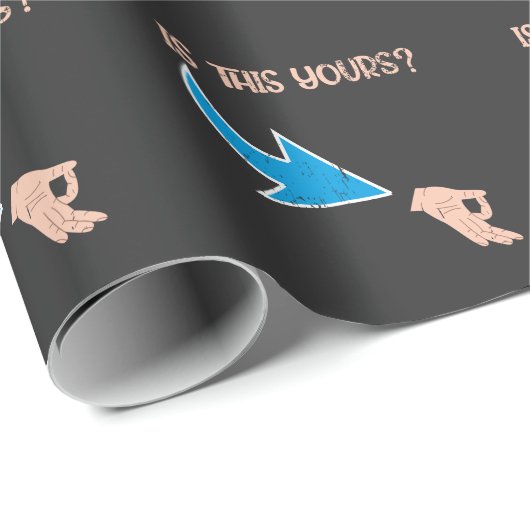 OK Hand Prank Meme Comedian Circle Game Cadeaupapier (Rol Hoek)