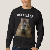 Ok I Pull Up Capybara T-Shirt (Voorkant)