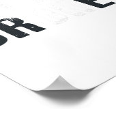 OK Ik ben Broken Invisible Mannen Vrouwen Verjaard Poster (Hoek)