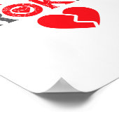 Ok ik ben gebroken onzichtbare ziekte Mannen vrouw Poster (Hoek)