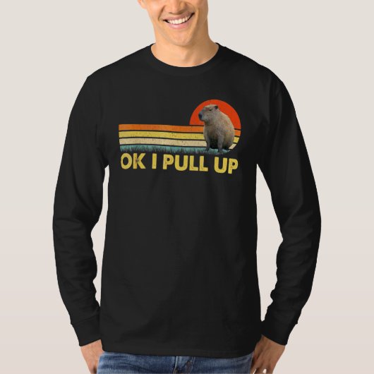 Ok ik kom capybara 1 t-shirt (Voorkant)