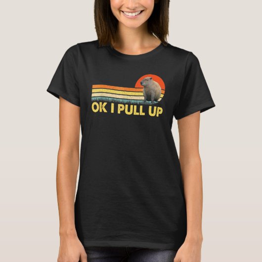 Ok ik kom capybara 1 t-shirt (Voorkant)
