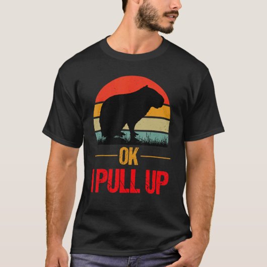 Ok ik kom capybara 4 t-shirt (Voorkant)