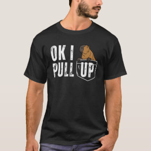 Ok ik kom capybara internettrend zak dier animatie t-shirt