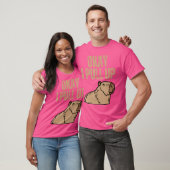 Ok ik kom capybara Leuke capibara dier respect T-shirt (Unisex)