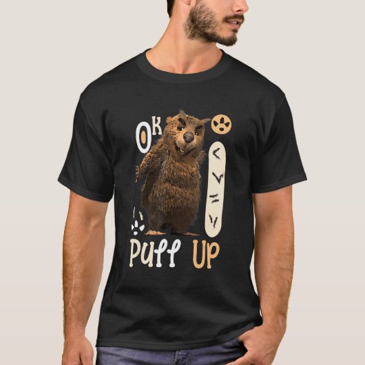 Ok ik kom capybara t-shirt (Voorkant)
