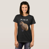 Ok ik kom capybara t-shirt (Voorkant volledig)