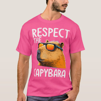 Ok ik trek capibara grappige capibara voor vrouwen t-shirt