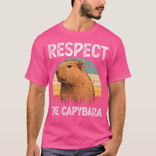Ok ik trek capibara grappige capibara voor vrouwen t-shirt