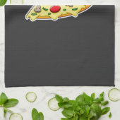 Ok, Maar Eerst Pizza Theedoek (Gevouwen)