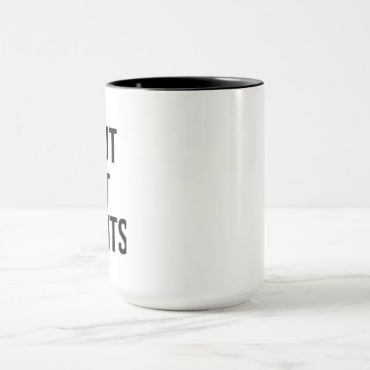 OK, maar eerste Cadeaus - Grappig sarcastisch Geze Mok (Midden)