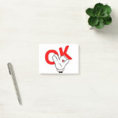 ok man ja man werkt grappig post-it® notes (Kantoor)